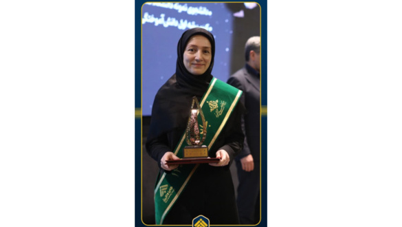 کسب جایزه البرز نخبگانی نوبل ایرانی توسط عضو هیأت علمی دانشگاه نیشابور
