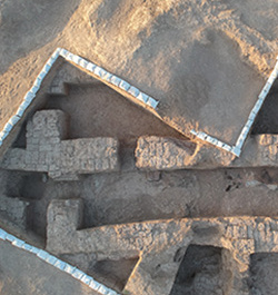 کاوش باستان شناسی در محوطه سه تپه نیشابور